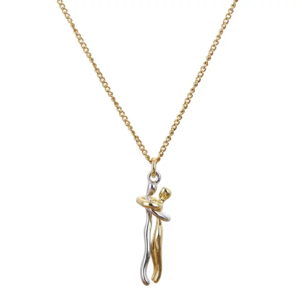 Couple Hug Necklace