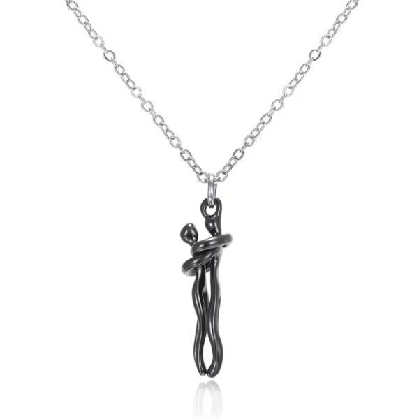 Couple Hug Necklace