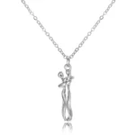 Couple Hug Necklace