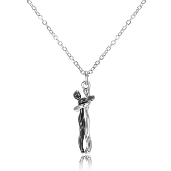 Couple Hug Necklace