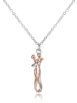 Couple Hug Necklace