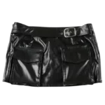 Low Rise Mini Skirt