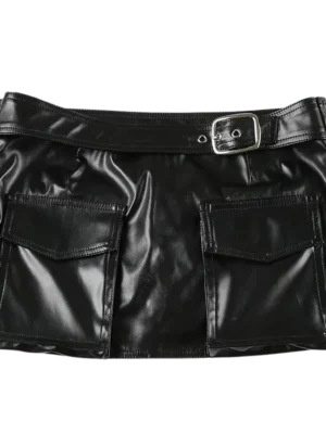 Low Rise Mini Skirt