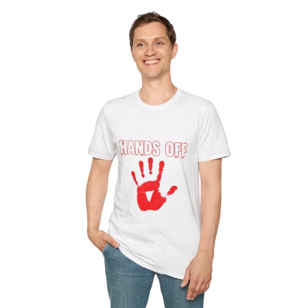 Funny Hands Off Unisex T-Shirt - Perfect for Everyday Wear and Gifts