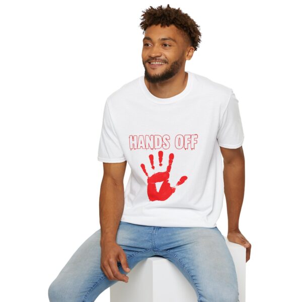 Funny Hands Off Unisex T-Shirt - Perfect for Everyday Wear and Gifts