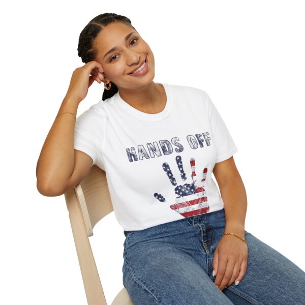 Hands Off Unisex Softstyle T-Shirt