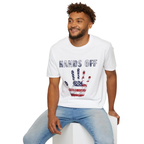 Hands Off Unisex Softstyle T-Shirt
