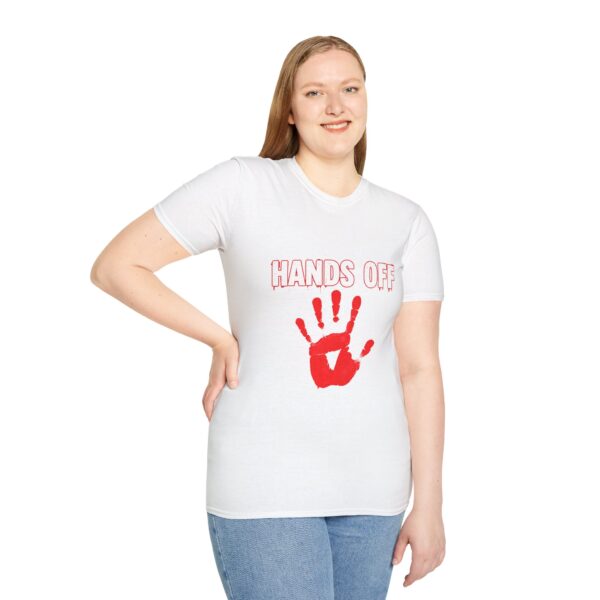 Funny Hands Off Unisex T-Shirt - Perfect for Everyday Wear and Gifts